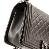 Boy Flap Bag Quilted Lambskin Old Medium