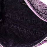 Denimpression Waist Bag Quilted Distressed Denim