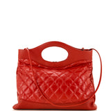 31 Shopping Bag Quilted Calfskin Large