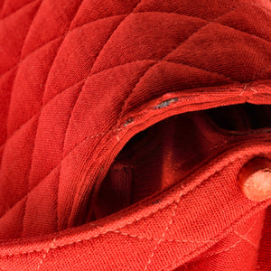 Classic Double Flap Bag Quilted Jersey Medium