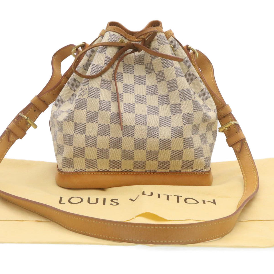 LOUIS VUITTON Damier Azur Noe BB Shoulder Bag N41220 LV  29134