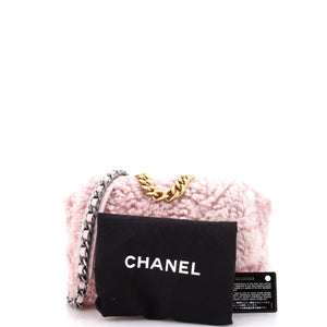 19 Flap Bag Shearling Medium