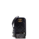 19 Phone Holder Crossbody Bag Quilted Lambskin