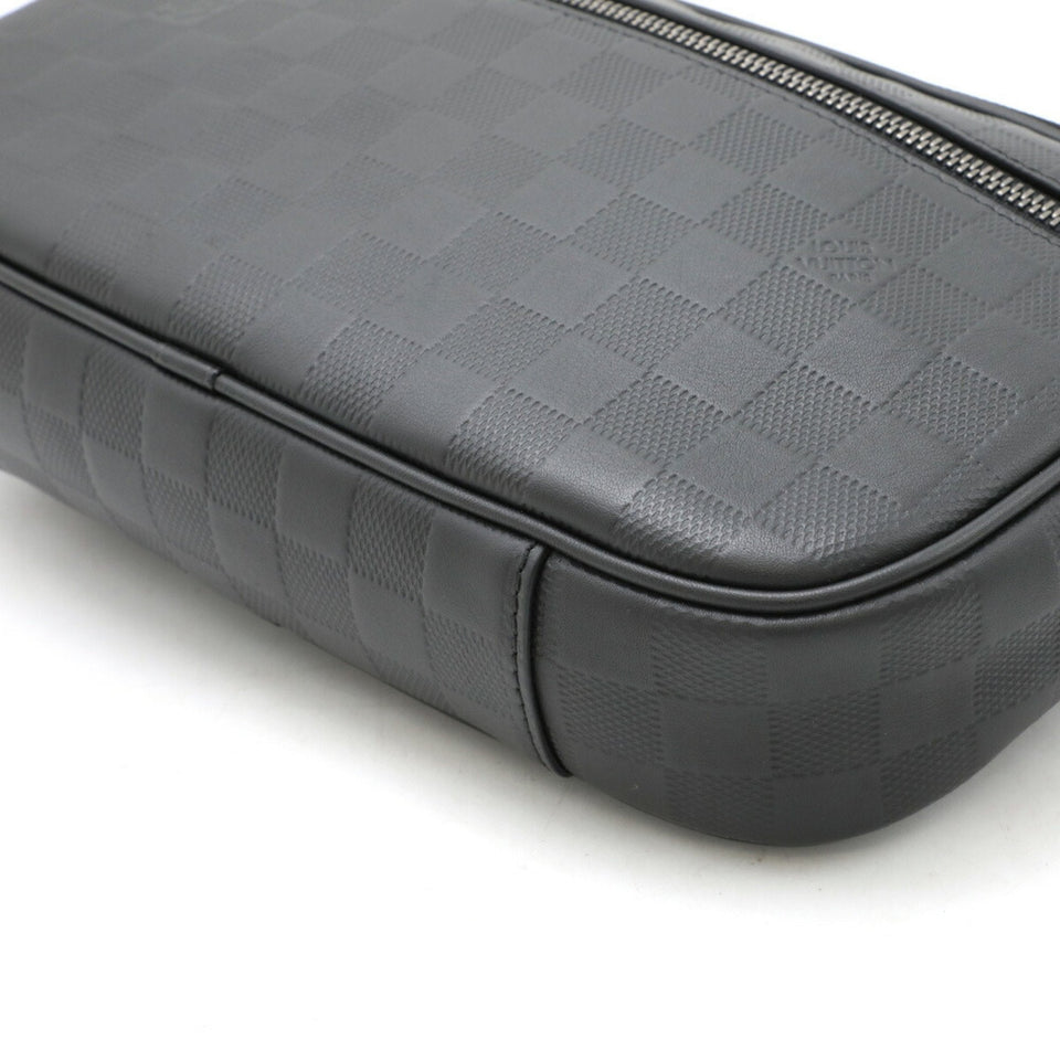 Louis Vuitton Ambler  Leather Clutch Bag