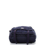 Astronaut Essentials Backpack Quilted Nylon with Tweed Medium