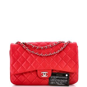 3 Flap Bag NM Quilted Lambskin Jumbo