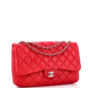 3 Flap Bag NM Quilted Lambskin Jumbo