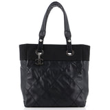 Biarritz Tote Quilted Coated Canvas Small