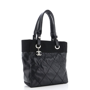 Biarritz Tote Quilted Coated Canvas Small