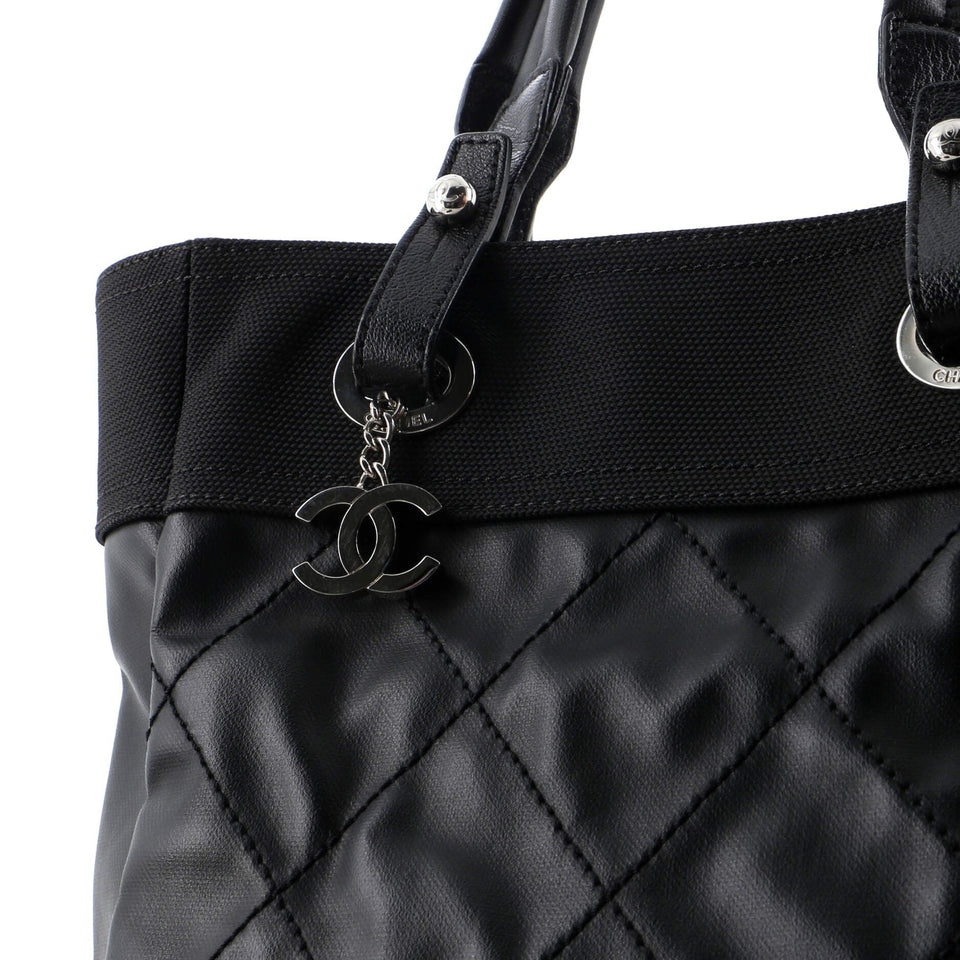 Biarritz Tote Quilted Coated Canvas Small