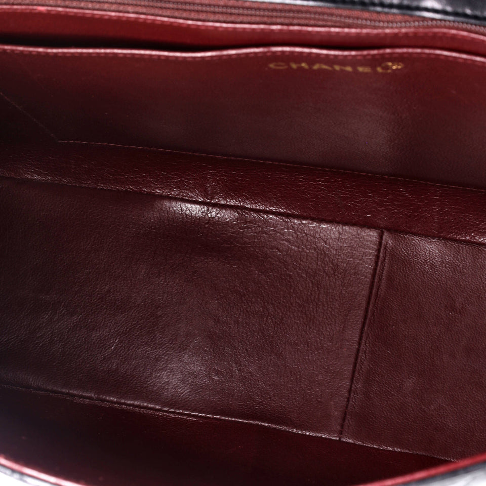 Vintage Classic Single Flap Bag Quilted Lambskin Maxi