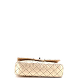 Classic Double Flap Bag Quilted Metallic Lambskin Medium