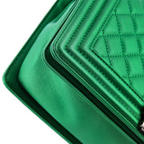Boy Flap Bag Quilted Lambskin Old Medium