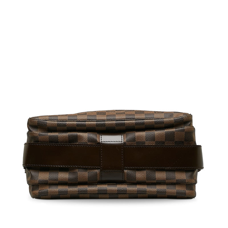 Louis Vuitton Damiere Naviglio N45255 Brown PVC Leather Lady Louis Vuitton