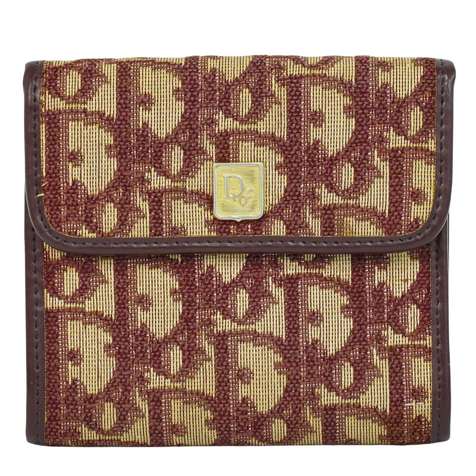 Dior Saddle  Canvas Wallet
