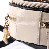 En Vogue Round Bag Crumpled Calfskin Small