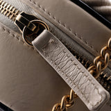 En Vogue Round Bag Crumpled Calfskin Small
