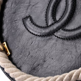 En Vogue Round Bag Crumpled Calfskin Small