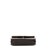 Heart Chain Flap Bag Quilted Patent Small