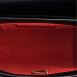 Diamond Lock CC Flap Bag Quilted Velvet with Crystals Mini