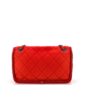 Paris-Salzburg Flap Bag Quilted Wool Small