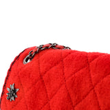 Paris-Salzburg Flap Bag Quilted Wool Small