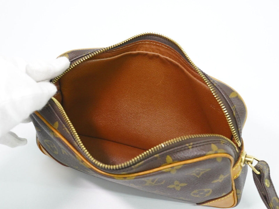 Louis Vuitton Marly Dragonne  Canvas Clutch Bag