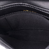 Pearl Strap Clutch with Chain Quilted Calfskin