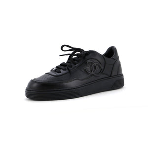Women's CC Low-Top Sneakers Perforated Leather