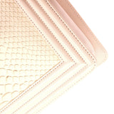 Boy Flap Bag Python Old Medium