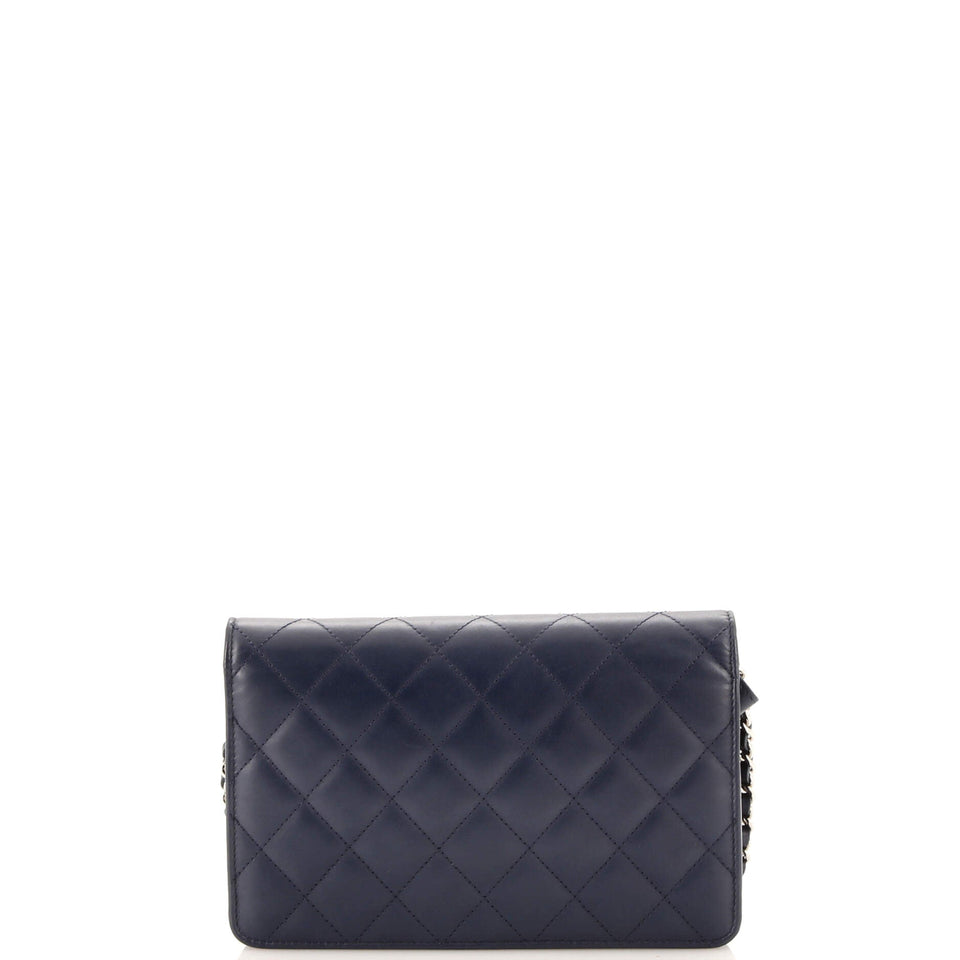 Cambon Wallet on Chain Quilted Leather