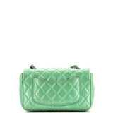 Classic Single Flap Bag Quilted Patent Mini