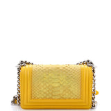 Boy Flap Bag Python Old Medium