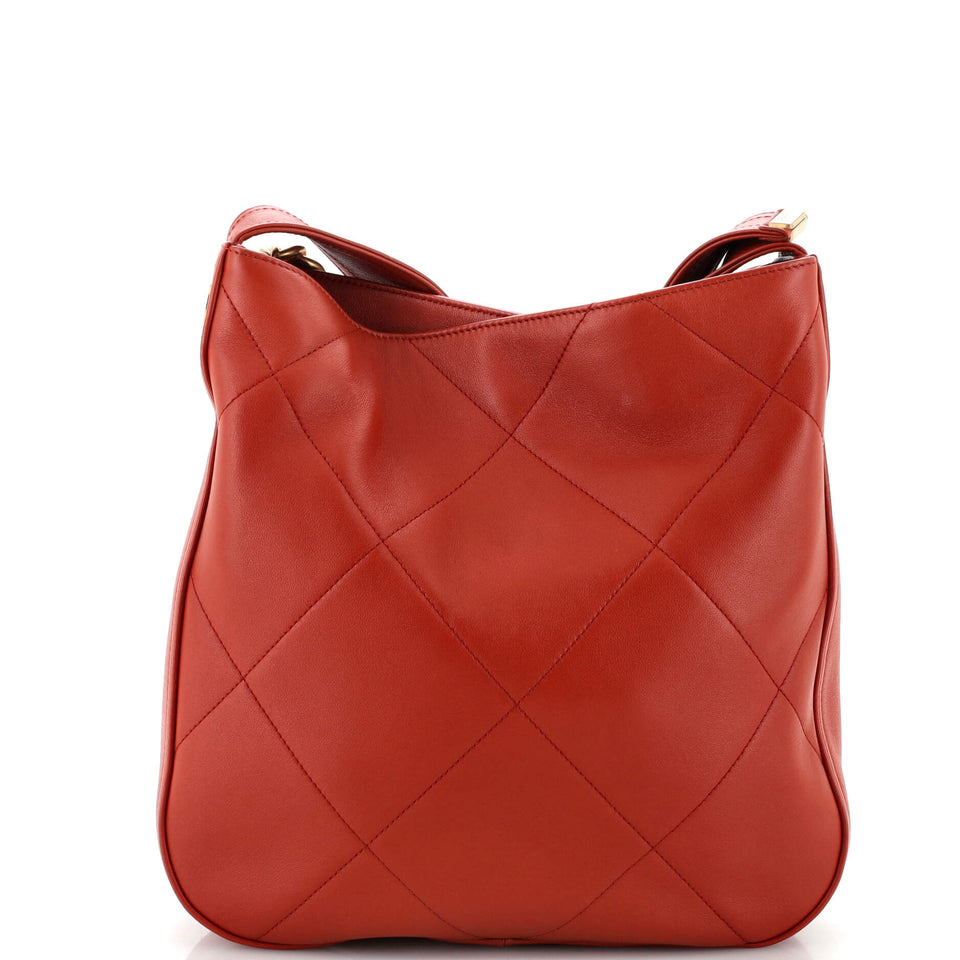 Easy Mood Hobo Quilted Calfskin
