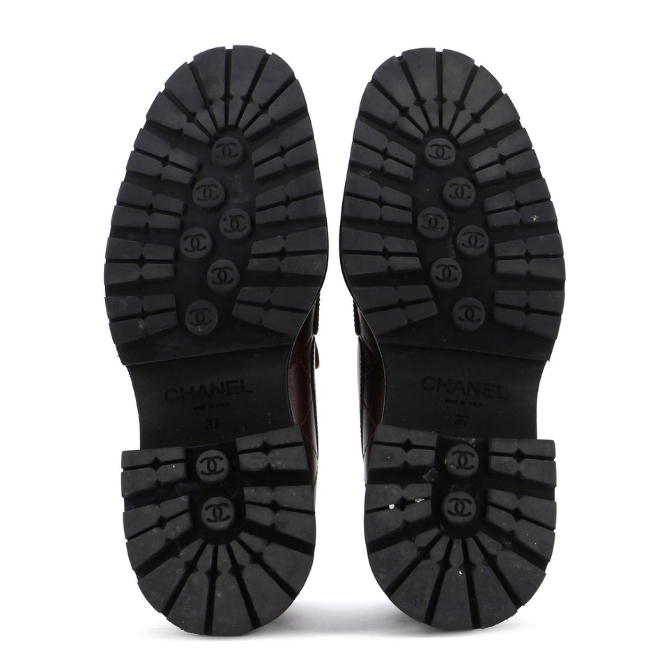 Women's CC Loafers Quilted Leather