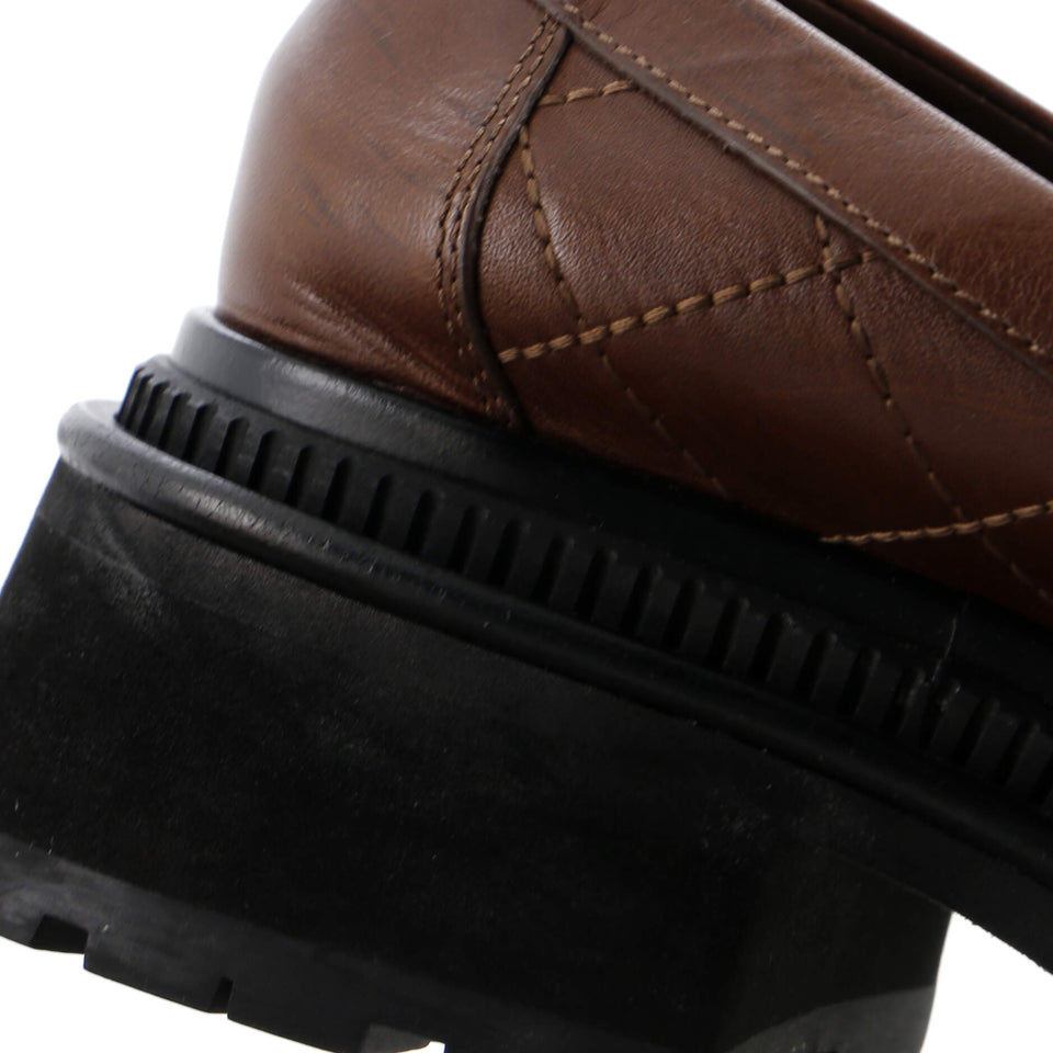 Women's CC Loafers Quilted Leather