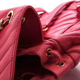 Urban Spirit Backpack Chevron Leather Small