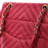 Urban Spirit Backpack Chevron Leather Small