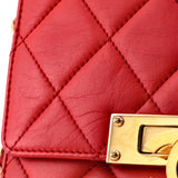 Golden Class Wallet on Chain Quilted Lambskin