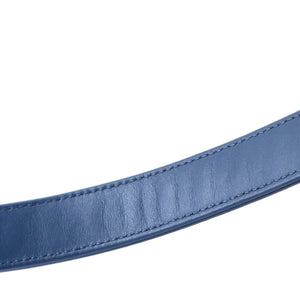 19 Flap Coin Purse With Chain Quilted Denim