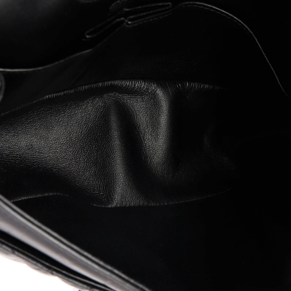 So Black Reissue 2.55 Flap Bag Chevron Aged Calfskin 225