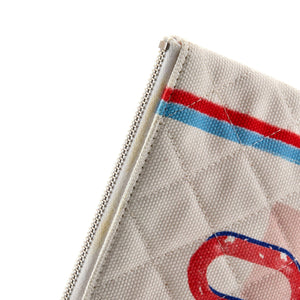 Coco Cuba Pouch Quilted Printed Canvas Small