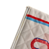 Coco Cuba Pouch Quilted Printed Canvas Small