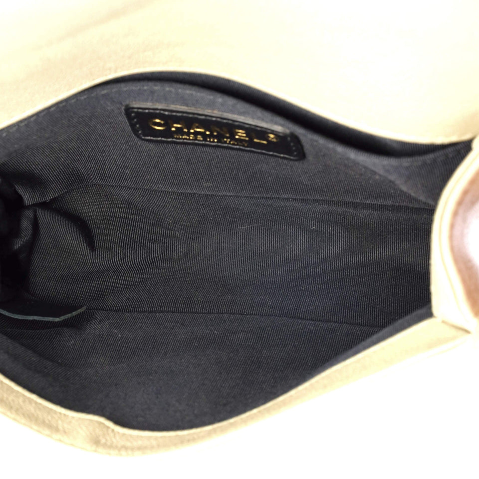 Boy Flap Bag Scaled Lambskin Small