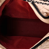 Bicolor Gabrielle Hobo Quilted Aged Calfskin Large