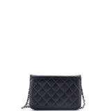 Cambon Wallet on Chain Quilted Leather