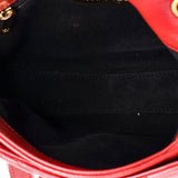 Linked In CC Chain Flap Bag Quilted Lambskin Small