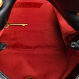 CC Pearl Section Chain Flap Bag Quilted Calfskin Mini