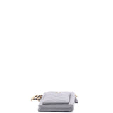 O Phone Holder Crossbody Bag Quilted Caviar