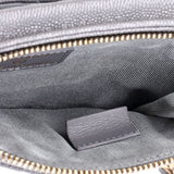 O Phone Holder Crossbody Bag Quilted Caviar